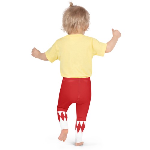 Fighter Red Halloween Costume Leggings Childs Pants Cute Holiday Kids Clothing - Picture 3 of 21