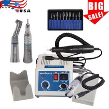 Dental Lab Marathon 35k rpm Electric Micro motor Polishing Drill Handpiece/Burs