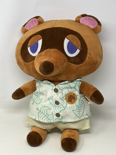 Build A Bear Plush Tom Nook Animal Crossing Summer Outfit 16"