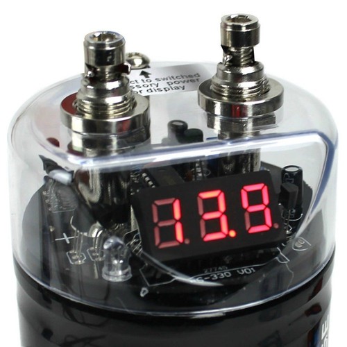 1 CAPACITOR CAP BOSS CPBL2 AUDIO 2 FARAD IMPIANTI ENERGIA CORRENTE 12 VOLT - Foto 2 di 10
