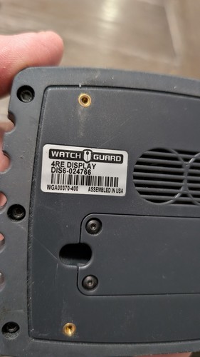 Motorola WatchGuard # 4RE WGA00370-400 Vehicle Video Recording Display - Picture 3 of 4