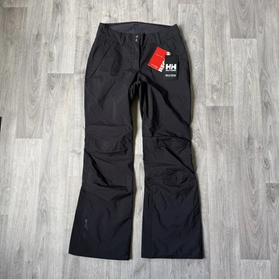 Helly Hansen Black Ski Trousers Helly Tech Waterproof Insulated Primaloft Medium - Image 1 of 4