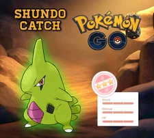 Pokémon | Larvitar Shundo (Shiny 100 IV) Catch