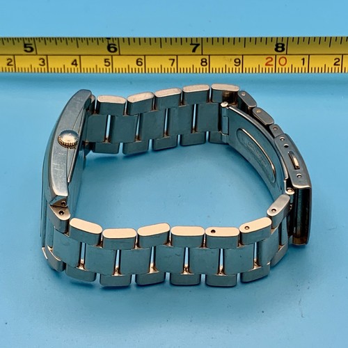 GUESS STEEL G85401G Men’s Quartz Bracelet Wristwatch All St Steel Date Working - Picture 13 of 17
