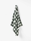 Linen House Flinders Check Bath Towel (Pine)