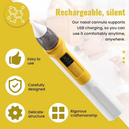 Baby Electric Nasal Aspirator Charging Version Newborn Baby Nasal Aspirator1245 - Bild 5 von 9