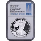 2021 W $1 American Silver Eagle - Heraldic Eagle T1 ~ NGC PF 70 ULTRA CAMEO- FDI