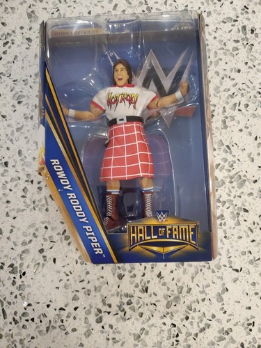 WWE Elite Salón de la Fama Rowdy Roddy Piper 2005 Nuevo Sellado Mattel - Imagen 2 de 11