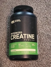 Optimum Nutrition Micronized Creatine Powder•Unflavored 60 Servings 10.6 oz/300G