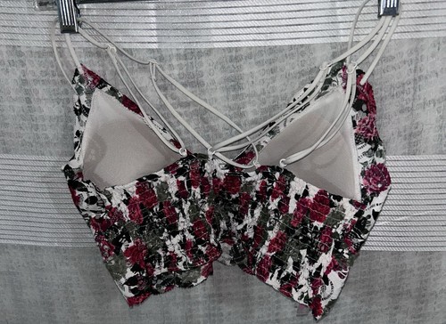 Victoria's Secret Floral Satin and Lace Bralette Womens Size Medium - Picture 4 of 4