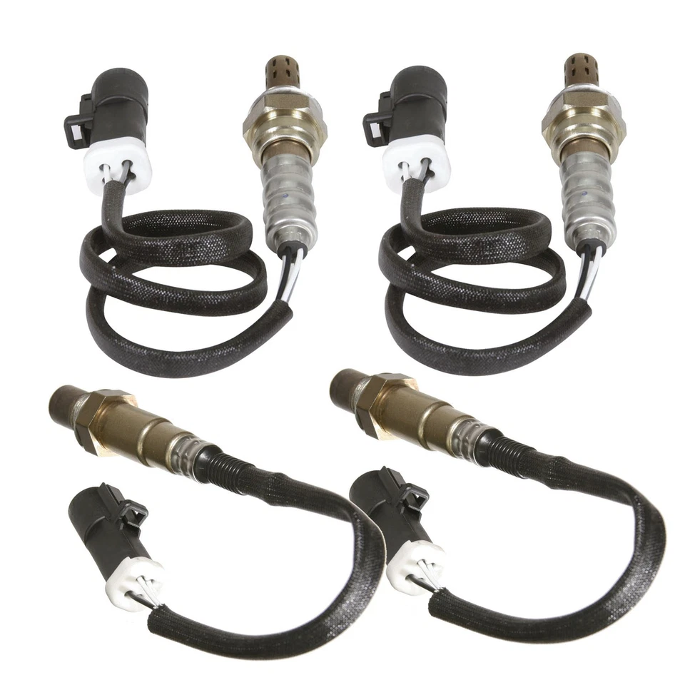 Sensor de oxígeno aguas arriba y aguas abajo 4 piezas para Ford Explorer Mercury Mountaineer 2004-2010 Foto 3 de 4