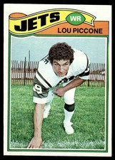1977 Topps Lou Piccone Rookie New York Jets #333