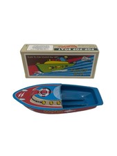 Classic Pop Pop (Put-Put) 'Dolphin' Boat - Tinplate, Everything Included!