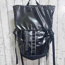 PATAGONIA Black Hole Pack 32L Backpack Black Travel Outdoor Laptop Daypack Used