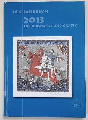 Exlibris Exlibris Art And Graphics Yearbook 2013 Signed Bookplate