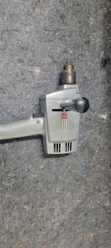 VINTAGE General Electric 3/8 Power Drill 1/3 HP CAT. NO. 15TM-1 "Made in USA"