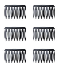6 Pcs 14 Teeth Hair Side Comb Twist French Vintage Style Hair Clips Pins Accesso