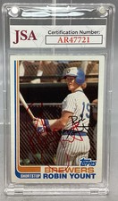 Robin Yount Cards, Rookie Cards and Autographed Memorabilia Guide 33