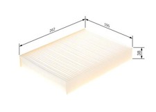✅Fits BOSCH 1 987 435 082 Filter, interior air   ⭐UK Seller⭐