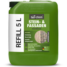 Stein- und Fassadenreiniger - 5 l Kanister - Außenflächen- und Dachreiniger