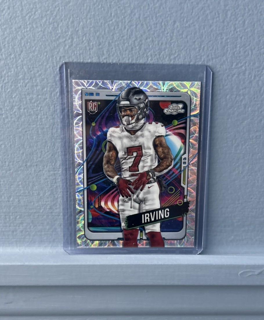 2024 Topps Chrome Cosmic #188 Bucky Irving Nucleus Refractors