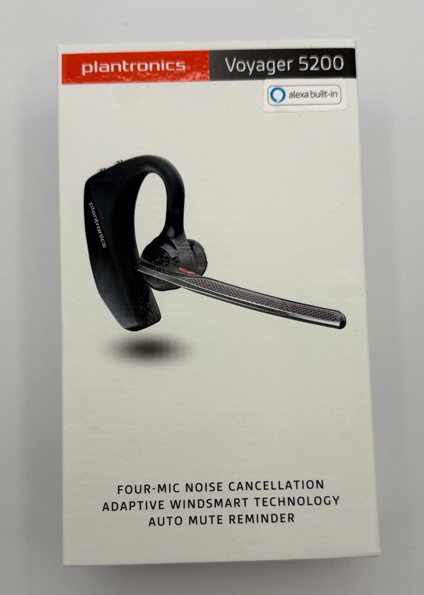 Plantronics Voyager 5200 Over the Ear Headset - Black for