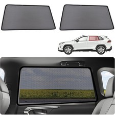 2x Magnetic For 2019-2024 Toyota Rav4 Rear Side Windows Sun Shade Privacy Cover