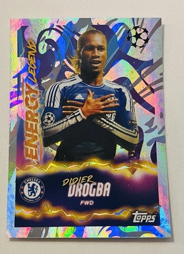 Topps Champions League 2025/26 Didier Drogba Energy Legend Sticker #569