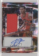 2022 Panini Spectra Jersey Astral Prizm /35 Christian Koloko #229 Rookie Auto RC