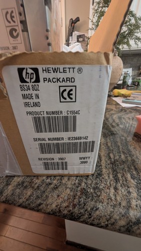 HP C1554C Surestore 12/24GB DAT DDS-3, New, free shipping - Picture 3 of 5