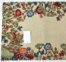 Tischdecke Tischläufer Osterhase Hase Ostern Gobelin Landhaus Hyggelig Deko