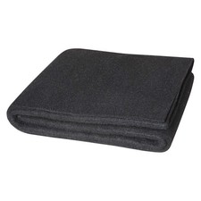 STEINER 317-4X6 Welding Blanket,4 ft W,6 ft L,Black 29PF28