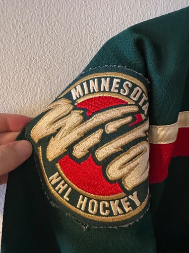 Vintage Minnesota Wild Koho Hockey Trikot - Erwachsene Größe Large - einfacher Rücken - Bild 5 von 9