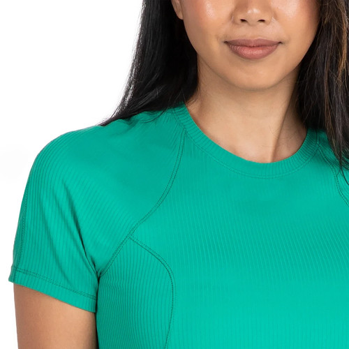 Spyder Damen Ribbed Short Sleeve Tee Activewear T-Shirt S, M, L, XL - Bild 10 von 10