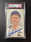 Ted Williams Perez Steele Postcard Autograph Gem Mint 10 PSA DNA COA Signed