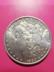 1885 Morgan Dollar $1 Circulated Silver Coin Uncertified 0.9 Fineness.  #193