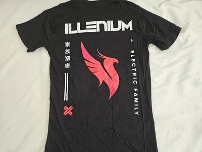 Illenium Electric Family T- Shirt Size Small Black Rave EDM DJ