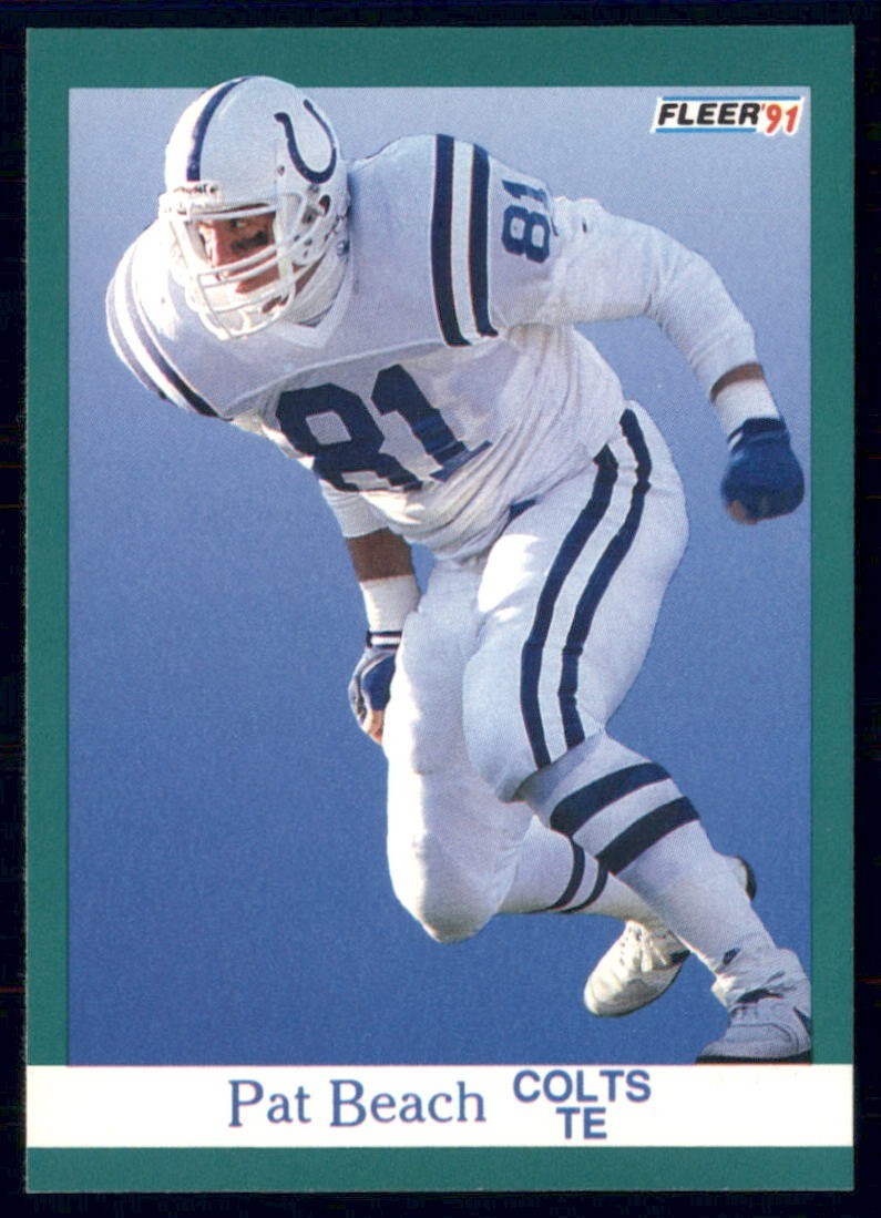 1991 Fleer - Pat Beach #74