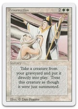 Resurrection (NM) Revised Edition 3ED Magic MTG