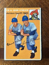 1954 Topps - Johnny O'Brien, Eddie O'Brien #139