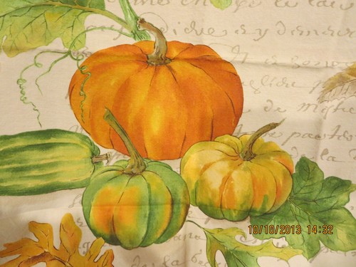 WILLIAMS SANOMA FALL KITCHEN TOWEL-- 27" X 22"----#R12A-6 - Picture 2 of 24