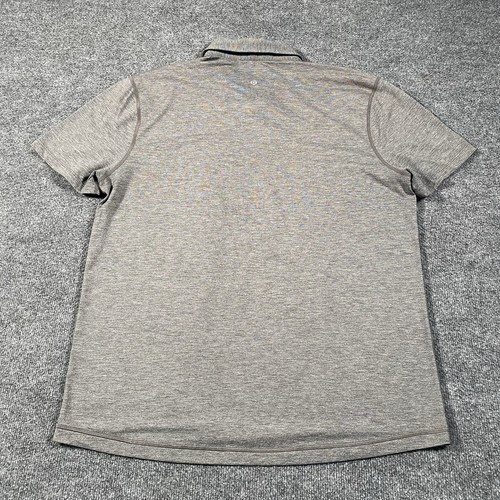 Lululemon Evolution Short Sleeve Polo Shirt Mens 2XL Stretch Performance Fabric - Picture 3 of 5