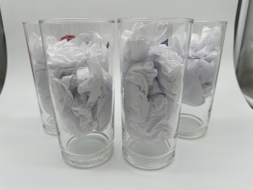 Vintage Bicentennial Gläser 4er Set Liberty Bell Trommel Schiff Patriotisch USA Wasser - Bild 7 von 7