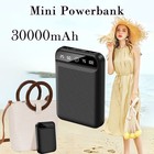 Powerbank 30000mAh Mini Kompaktowa zewnętrzna bateria Mały i lekki powerbank DE