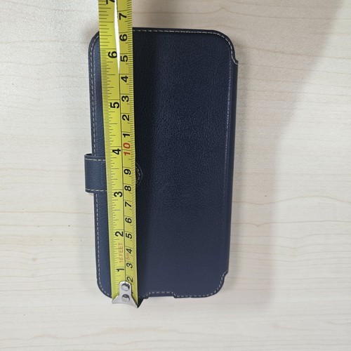 Iphone 14 Pro Max Blue Magnetic Flip Case - Picture 9 of 9