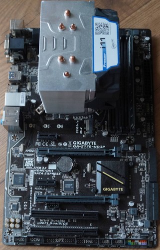 PC-Bundle Gigabyte GA-Z170-H3P und i7-6700K und 4 GB PC2666 - Bild 2 von 5