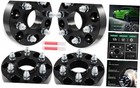  1.5" 4pcs Wheel Spacers 6x5.5 14x1.5 Studs Bore 78.1mm 6Lug For Cadillac 