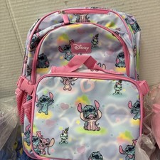Stitch School Backpack 16" Bag Large Bookbag All Print Disney