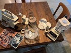 Vintage Oster Kitchen Center 16 Sp. Mixer base and attachments New. Blender used