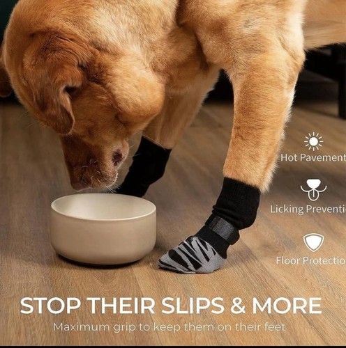 DOK TigerToes Premium Non-Slip Dog Socks New XL - Bild 4 von 8